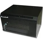 XtendLan Skříň 10", 4U, 280x350, černý, prosklený