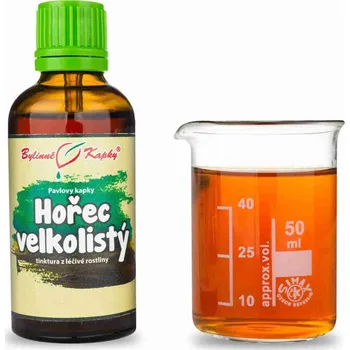 Doplněk stravy Bylinné kapky s.r.o. Hořec velkolistý (TCM) - Pavlovy bylinné kapky (tinktura) 50 ml