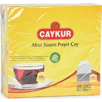 Čaj Caykur Altin Süzen Poşet Çay 50 g, černý čaj, 25 sáčků