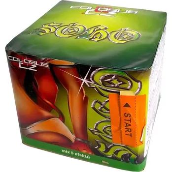 Zábavní pyrotechnika Kompaktní ohňostroj SOHO 36 ran 20mm