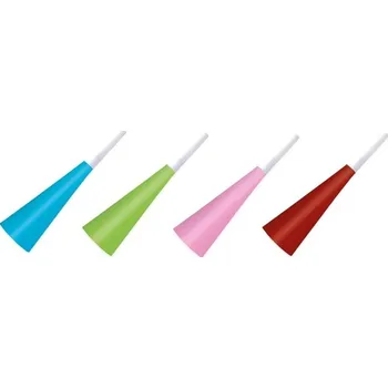 Party dekorace Procos Frkačky papírové dlouhé mix barev 4 ks