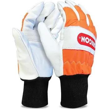 Ochranné rukavice Oregon Leather na motorovou pilu s ochranou pro levou ruku - velikost 11 (XL)