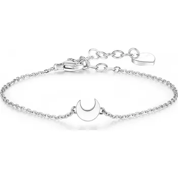 Módní doplněk S'Agapõ Ocelový náramek s půlměsícem Click SCK16 + 2 měsíce na vrácení zboží