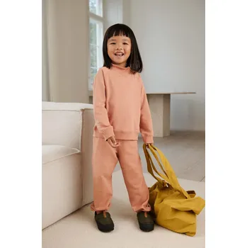 Chlapecká mikina Dětská mikina Liewood LW17938 oranžová 24X, vel. 86