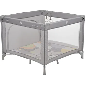 Dětská ohrádka KikkaBoo Hrací ohrádka Enjoy Grey Cat