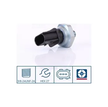 Ventil klimatizace Tlakový vypínač klimatizace NISSENS 301026