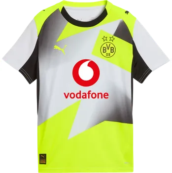 Dres Puma Borussia Dortmund Away Jersey Replica 2025/26 Kids 946425-02 Velikost 164