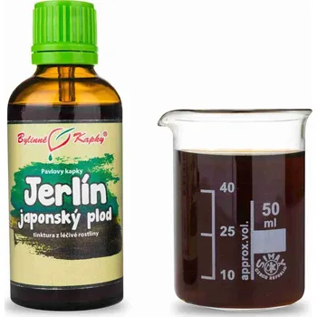 Doplněk stravy Bylinné kapky s.r.o. Jerlín japonský plod (Sophora - přírodní rutin) - bylinné kapky (tinktura) 50 ml
