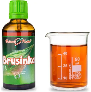 Zdraví Bylinné kapky s.r.o. Brusinka - tinktura z pupenů (gemmoterapie) 50 ml | Bylinné kapky