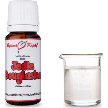 Doplněk stravy Bylinné kapky s.r.o. Jedle Douglaska 100 % přírodní silice - esenciální (éterický) olej 10 ml | Bylinné kapky