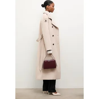 Dámský kabát Vlněný kabát Answear.LAB WA24.KPD021 béžová 01X, vel. XL