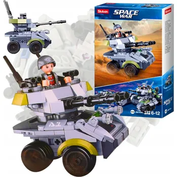 ostatní stavebnice Stavebnice Sluban B0793 Super tank, 494 dílků