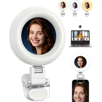 Telesin Kruhové selfie světlo na telefon, tablet, notebook