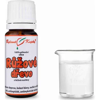 Doplněk stravy Bylinné kapky s.r.o. Růžové dřevo 100 % přírodní silice - esenciální (éterický) olej 10 ml