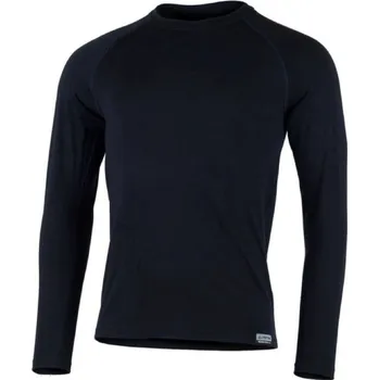 Lasting pánské merino triko ATAR černé - XXL