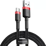 Baseus CATKLF-B91 Cafule Kabel USB-C 3A 1m Red/Black