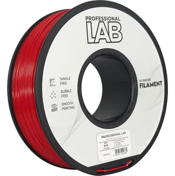 3D tisk Professional Lab Prof. Lab Filament ABS+ červená 1,75mm 1 kg