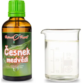 Doplněk stravy Bylinné kapky s.r.o. Česnek medvědí - tinktura z pupenů (gemmoterapie) 50 ml | Bylinné kapky