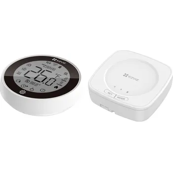 Centrální jednotka pro chytrou domácnost EZVIZ sada chytrého termostatu T56/ rozsah 5–35 °C/ OpenTherm/ Wi-Fi/ bílý