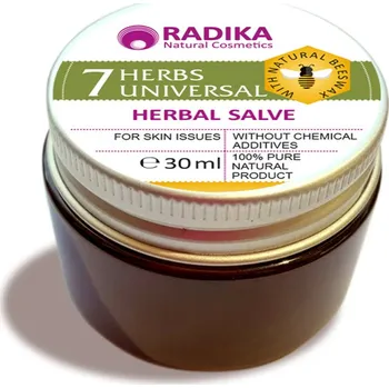 Pleťový krém RADIKA Mast na kožní problémy 7 bylinek 30 ml