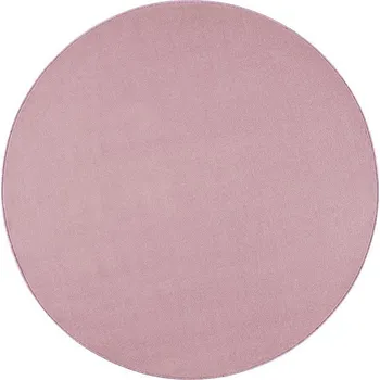 Kusový koberec Nasty 104446 Light-Rose kruh - doprava zdarma