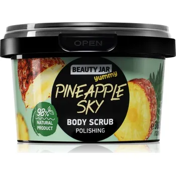 Tělový peeling Beauty Jar Yummy Pineapple Sky rozjasňující peeling 360 g