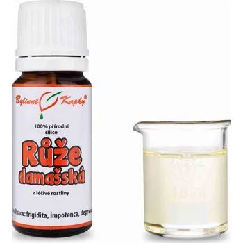 Bylinné kapky s.r.o. Růže damašská 10 % přírodní silice - esenciální (éterický) olej 10 ml