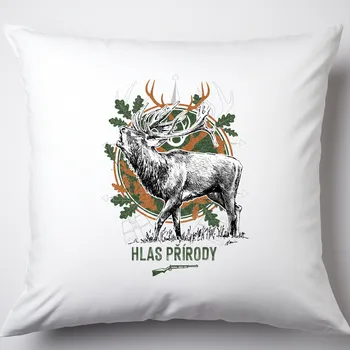 Polštář Polštář - Jelen 2 Typ povlaku: Prémiový satén