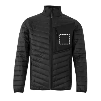 VL RAIJIN. Vycpaná bunda (265 g/m²), z polyesteru (100 %) 20 Pravá strana, 100 x 100 Transfer, 3 barvy