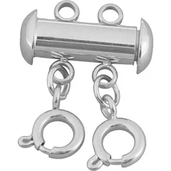 Náramek Troli Ocelová oddělovací spona na 2 řetízky a náramky + 2 měsíce na vrácení zboží