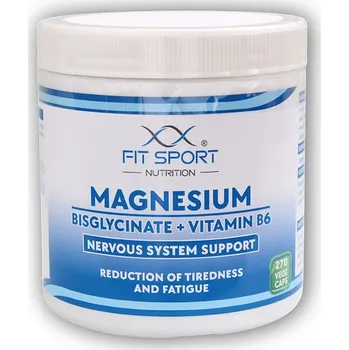 Magnesium Bisglycinate + Vitamin B6 270 vege caps - Hořčík