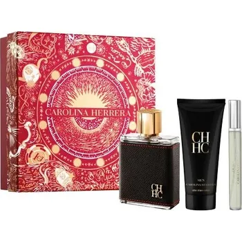 Pánský parfém Carolina Herrera CH For Men - EDT 100 ml + balzám po holení 100 ml + EDT 10 ml + 2 měsíce na vrácení zboží