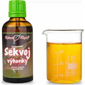 Doplněk stravy Bylinné kapky s.r.o. Sekvoj výhonky - gemmoterapie (tinktura z pupenů a mladých výhonků) 50 ml |Bylinné kapky