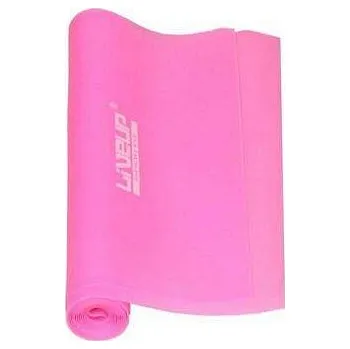 LiveUp Aerobic guma posilovací guma 120 x 15 cm růžová Rozměr: L