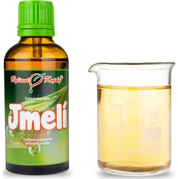 Doplněk stravy Bylinné kapky s.r.o. Jmelí - tinktura z pupenů (gemmoterapie) 50 ml | Bylinné kapky