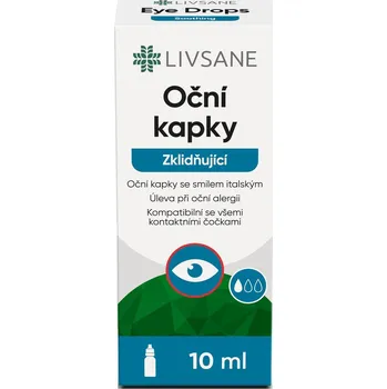 Oční kapky Livsane Oční kapky zklidňující 10 ml
