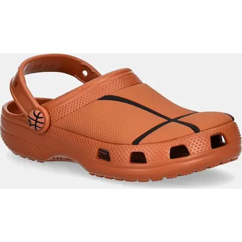 Dámské pantofle Dětské pantofle Crocs CLASSIC BASKETBALL CLOG 210156.CLASSIC.BASKETBA oranžová 23X, EUR 28/29