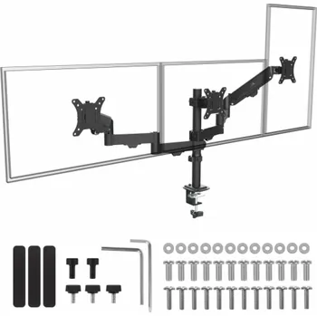 Televizní držák Maclean Držák na 3 monitory MC-137, 17-27" (2-8 kg)
