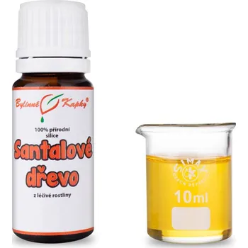 Aroma difuzér Bylinné kapky s.r.o. Santal (santalové dřevo) 100 % přírodní silice - esenciální (éterický) olej 10 ml