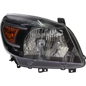 Přední světlomet DEPO Přední pravé světlo (H4, elektrický, bez motoru, barva kontrolky žlutá) FORD RANGER 04.2011–03.2015