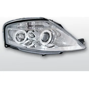 Osvětlení automobilu Přední světla Angel Eyes, CITROEN C3, 2002-2009, Chrom (59.LPCI05)