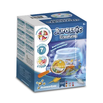 Kresba Jurassic Pets Kit III. Vzdělávací hra dodáváno s dárkovou taškou z kraftového papíru (90 g/m²) 1 Střed, 60 x 60 NÁLEPKY, 13 barvy