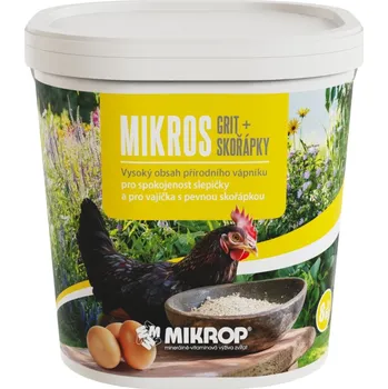 MIKROP ČEBÍN Mikros grit + skořápky 5 kg