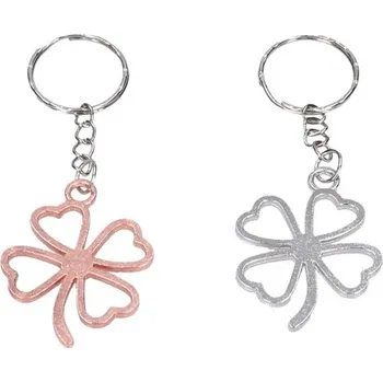 Wiky W007073 klíčenka čtyřlístek, měděná