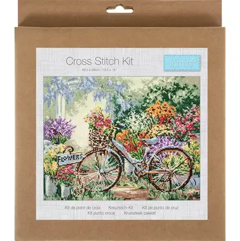 Vyšívací vzor Trimits Sada na vyšívání GCS189 Jízdní kolo