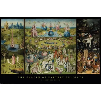 Plakát Plakát 61x91,5cm - Bosh - The Garden of Earthly Delights