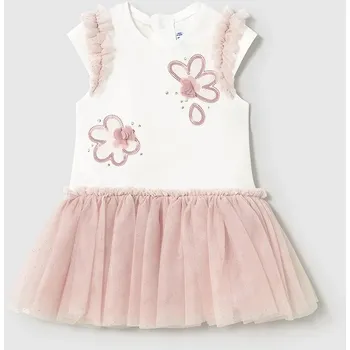 Dívčí šaty Dívčí šaty Mayoral 1904.4A.Baby.PPYA růžová 30X, vel. 68