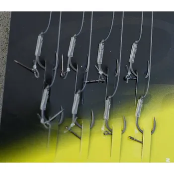 Rybářský háček GAMAKATSU XS Method Hair Rig Bayonet Barbless 15cm Velikost: 0,23mm háček v.10