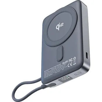 Powerbanka Choetech Qi2 Certified PD35W 10000mAh Magnetic Power Bank