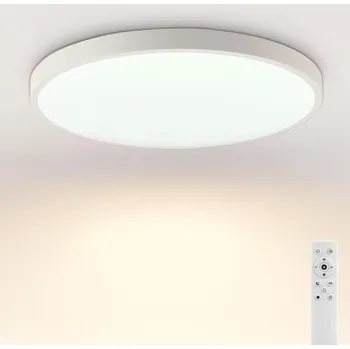 Stojací lampa Stropní svítidlo Oraymin s dálkovým ovládáním 18W 2000LM, vodotěsné koupelnové svítidlo IP44, LED